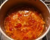 A picture of step 5 of Tomato Egg Drop Soup.