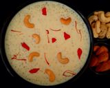 A picture of step 5 of Sago kheer.