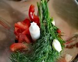 Pas rețetă Salată de roșii cu ardei gras și usturoi 2 fotografie