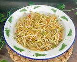 Foto langkah ke 5 dari resep Cah Toge Pedas.