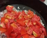 A picture of step 3 of Bhindi 2 pyaja.