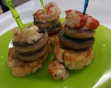 Foto del paso 4 de la receta: Champiñones con gambones