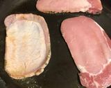 Foto del paso 2 de la receta: Lomo al ajillo con salsa de quesos y manzana asada, para cena-exprés