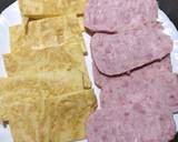 Luncheon Meat and Egg Bread