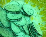 A picture of step 2 of Cucumber salad.