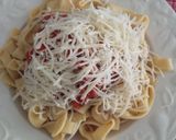 Foto del paso 5 de la receta: Tallarines al huevo a la boloñesa