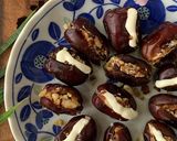 A picture of step 4 of Stuffed Dates| Ramadan Special.