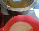 Szilvás pudingos piskóta mandulatejjel recept fázis 3 fotója