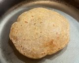 A picture of step 3 of Coconut puran Poli.