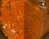 A picture of step 1 of Birria Quesadillas or Quesabirrias.