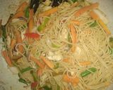A picture of step 4 of Spaghetti surprise.
