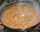Foto del paso 8 de la receta: Carne de pollo ganso braseado, con salsa de champiñones