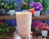 A picture of step 3 of Papaya Coconut Milk Smoothie.