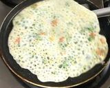 A picture of step 1 of Chawal ka chilla.