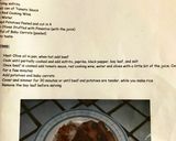 A picture of step 1 of Beef Stew.