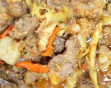 Foto langkah ke 4 dari resep Pesmol Daging Kambing Pedas.