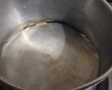 A picture of step 1 of Masala chai.