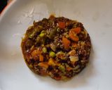 A picture of step 5 of Ragi khichadi.