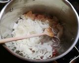 Szalonnás -Tojásos lecsó recept fázis 3 fotója