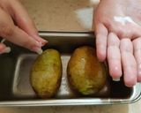 A picture of step 3 of Hasselback Potatoes.