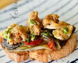 A picture of step 4 of Cauliflower Escalivada 🫑 🧅 🍅 🥦.