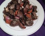 A picture of step 2 of Liver kebab.