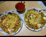A picture of step 14 of Matar chaat.