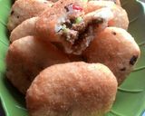 Foto langkah ke 8 dari resep Combro singkong isi oncom kemangi.