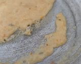 A picture of step 4 of Khoya Chocolate Barfi.