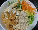 Hình bước làm 5 của món Bún trộn chay