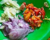 Foto langkah ke 2 dari resep Oseng Kacang Panjang Tempe.