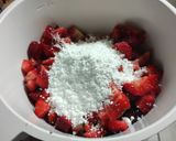 A picture of step 3 of Gluten-Free and Dairy-Free Cheesecake with Strawberry Coulis.