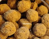 A picture of step 13 of Methi Sattu Laddoos (Fenugreek seeds laddu).