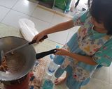 รูปขั้นตอนการทำที่ 3 ของ หมูทอดกระเทียม #ฝีมือลูก