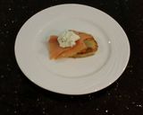 A picture of step 10 of Smoked Salmon Potato Cheese Crisps.