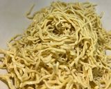 A picture of step 1 of Fried Noodles (Mee Tuaran).