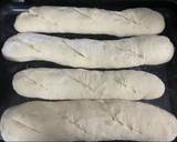 Baguette (Roti Perancis) langkah memasak 7 foto