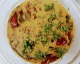 A picture of step 5 of Lady finger curry in buttermilk.