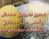 صورة لخطوة 2 من وصفة سموذي الشمام المنعش