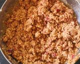 A picture of step 5 of Gond laddu (poppy seeds).