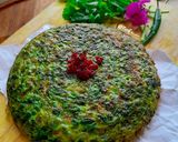 Foto langkah ke 22 dari resep Spinach Omelette / Telur dadar bayam.