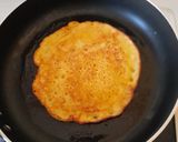 A picture of step 4 of Cucumber Besan Chilla.