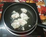 A picture of step 4 of Chicken Manchurian.