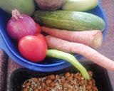 मिक्स सलाद(mix salad recipe in hindi) रेसिपी चरण 1 फोटो
