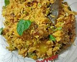 A picture of step 6 of Matar Aloo Pulao.