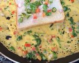 एगलेस ब्रेड ऑमलेट (Eggless Bread omelette recipe in hindi) रेसिपी चरण 4 फोटो