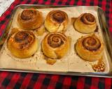 Hình bước làm 19 của món Pillowy cinnamon rolls | Bánh quế mềm như gối 😋 #bepvangchallenge