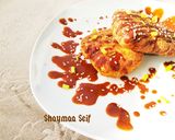 A picture of step 6 of Fried crispy chicken with chocolate sauce.