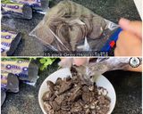 รูปขั้นตอนการทำที่ 1 ของ ไอศครีมโอริโอ้ช็อคโกแลต วัตถุดิบ 3 อย่าง