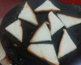 A picture of step 2 of Bread chilla.